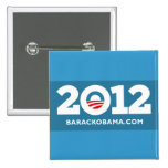 I Love Obama 2012 Pins