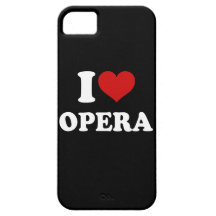 I Love Opera iPhone 5 Cases