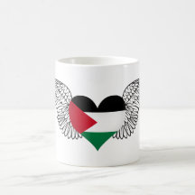 I Love Palestine -wings Mug