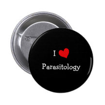 I Love Parasitology Pins