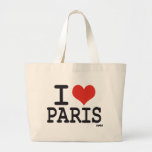I love Paris Tote Bags