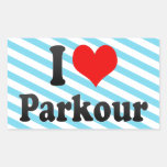 I love Parkour Stickers