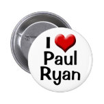 I Love Paul Ryan, Red Heart Button