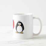 I Love Penguins Coffee Mugs