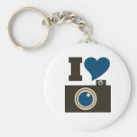 I Love Photography Keychains