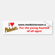 I love Pickwicks bumper stickers