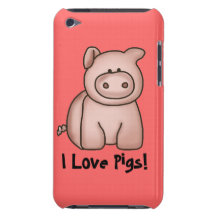 I Love Pigs iPod Case iPod Case-Mate Case