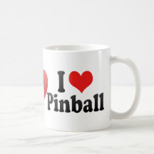 I Love Pinball Mug