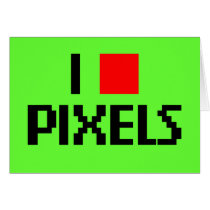 I Love Pixels Dark