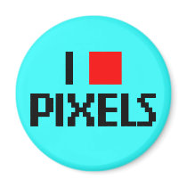 I Love Pixels Dark