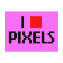 I Love Pixels Dark