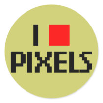 I Love Pixels Dark