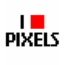 I Love Pixels Dark
