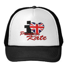 I Love Princess Kate Trucker Hat