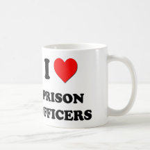 I Love Prison Officers Mug