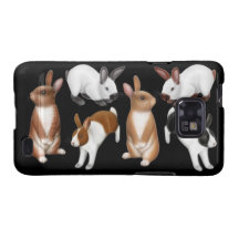 I Love Rabbits Samsung Galaxy S  Case Galaxy S2 Covers