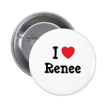 I love Renee heart T-Shirt Buttons