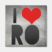 I Love RO Magnet