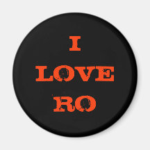 I LOVE RO MAGNET