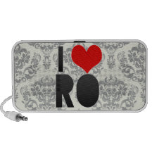 I Love RO Notebook Speakers