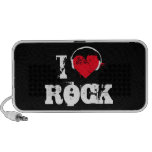 I Love Rock Laptop Speakers