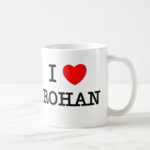 I Love Rohan Coffee Mug