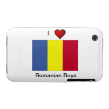 "I love Romanian Boys" iPhone 3 Cases