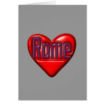 I Love Rome Cards
