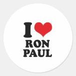I LOVE RON PAUL STICKER