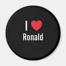 I love Ronald Magnet