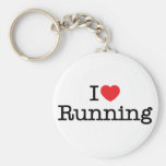 I love running keychain