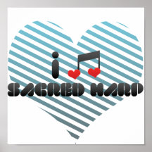I Love Sacred Harp Print