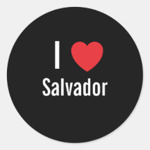 I love Salvador Stickers