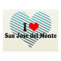 I Love San Jose del Monte, Philippines Post Card