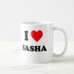 I Love Sasha Coffee Mug