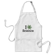 I Love Science Apron