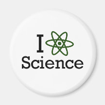 I Love Science Fridge Magnet