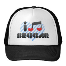 I Love Seggae Mesh Hats