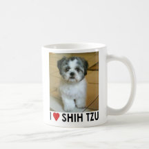 I Love Shih Tzu Coffee Mug
