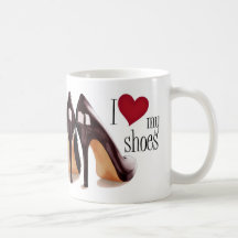 I love shoes coffee mugs