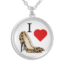 I Love Shoes Necklace