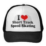 I love Short Track Speed Skating Mesh Hats