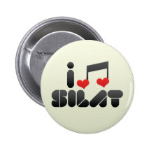 I Love Silat Pin
