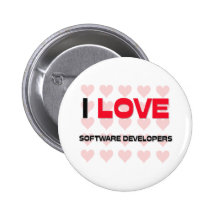 I LOVE SOFTWARE DEVELOPERS PIN