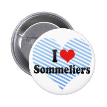 I Love Sommeliers Buttons