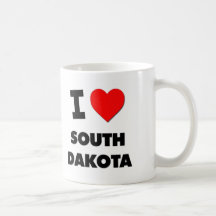 I love South Dakota Coffee Mug