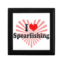 I love Spearfishing Jewelry Box