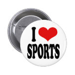 I Love Sports Pin