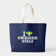 I Love Swedish Girls Bag