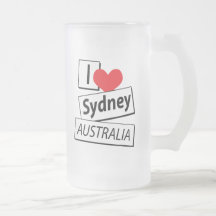 I Love Sydney Australia Mugs